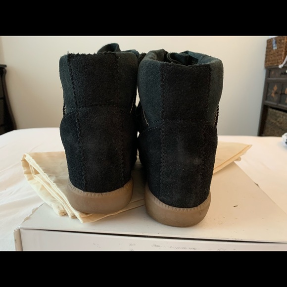 Isabel Marant Bluebel Sneakers Faded Black Sz 36